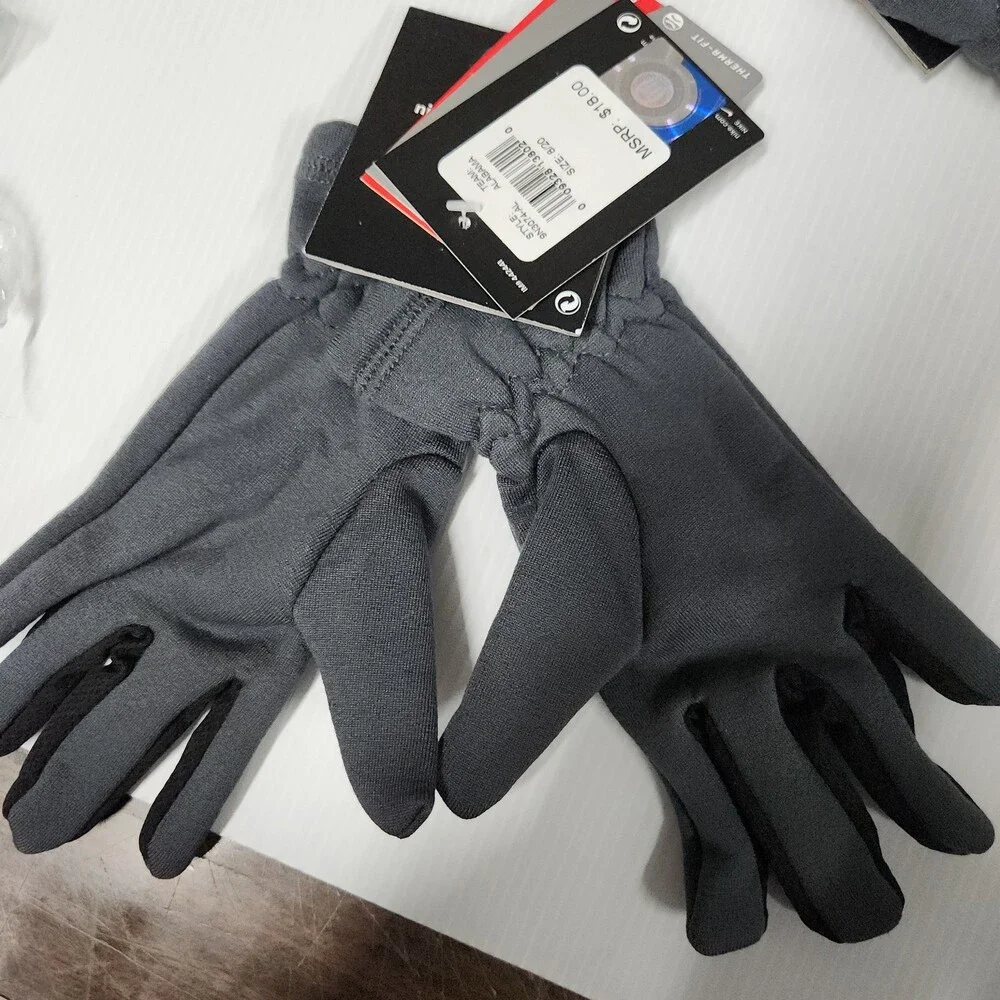 Nike Alabama Crimson Tide Gloves Therma-Fit Youth Size 4/7 Insulated Fleece 126